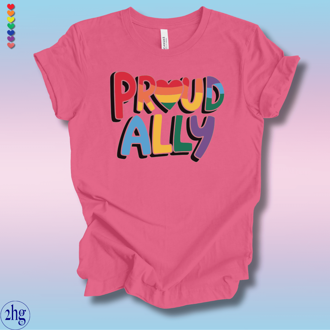 Printify T-Shirt Charity Pink / S Proud Ally