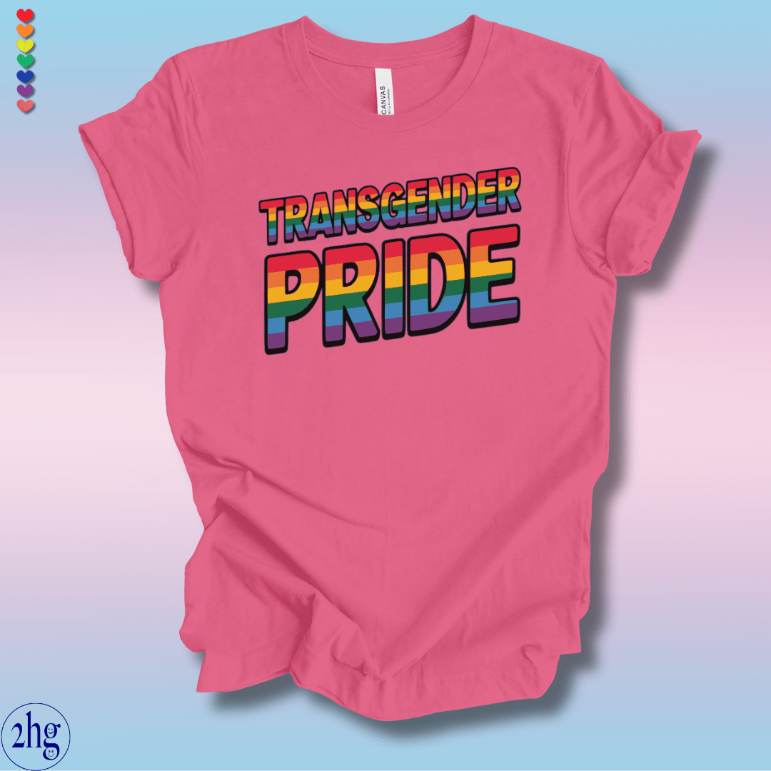 Printify T-Shirt Charity Pink / S Transgender Pride