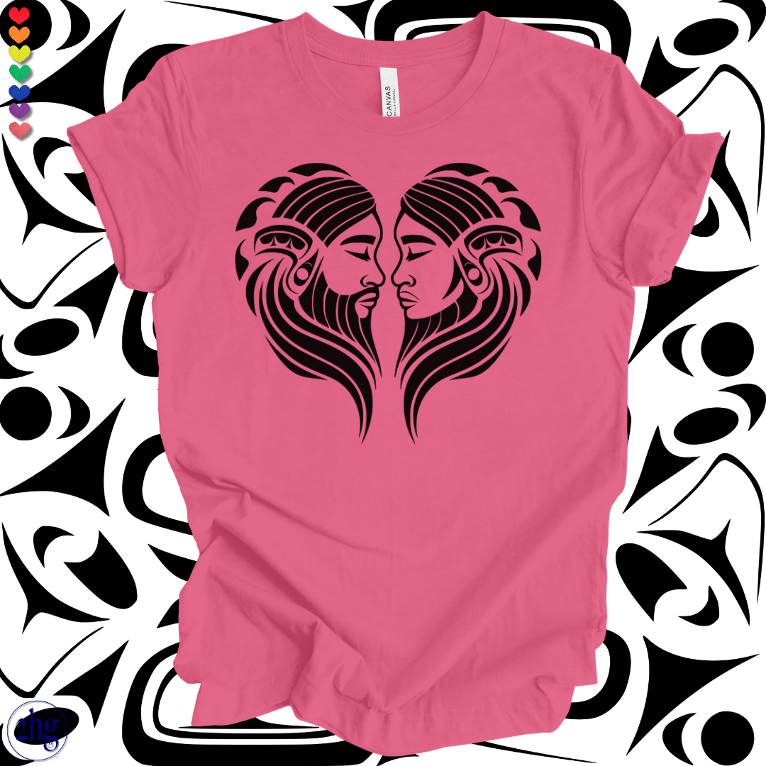 Printify T-Shirt Charity Pink / S Two Spirit First Nations