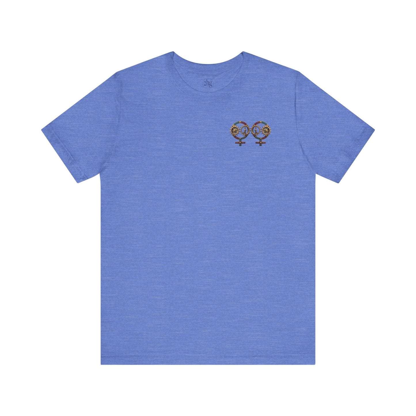 Printify T-Shirt Heather Columbia Blue / S Steampunk #3 Female Symbols