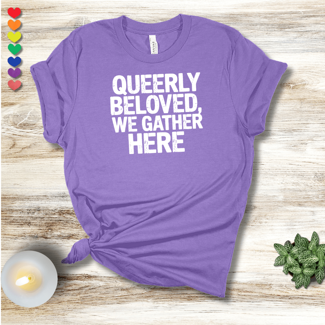 Printify T-Shirt Queerly Beloved