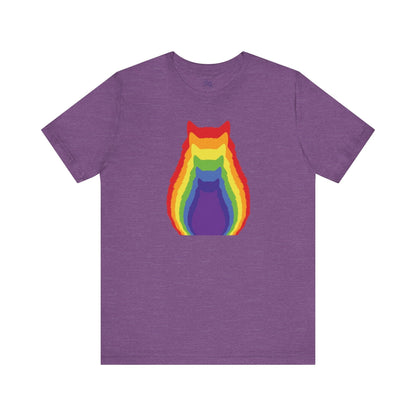 Printify T-Shirt Rainbow Cats